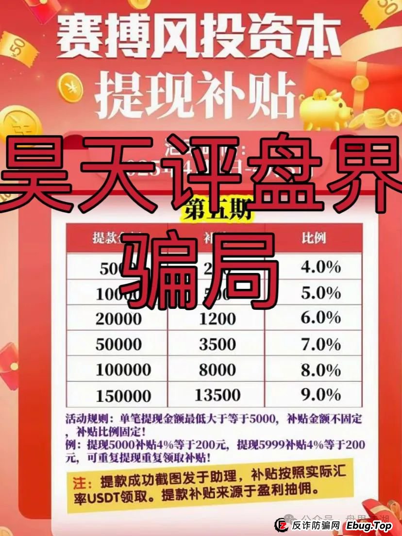 赛搏风投资本，股票跟单类资金盘骗局，大量单割，即将崩盘跑路，你安全撤离