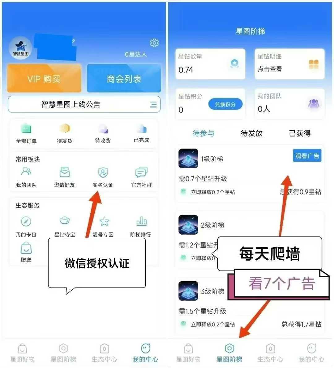 智慧星图，0撸，首码、星途模式，月撸200+