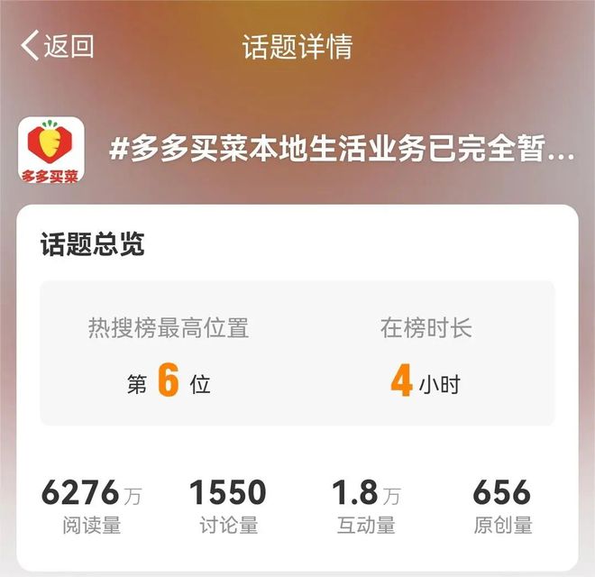 拼多多为何不拼外卖？