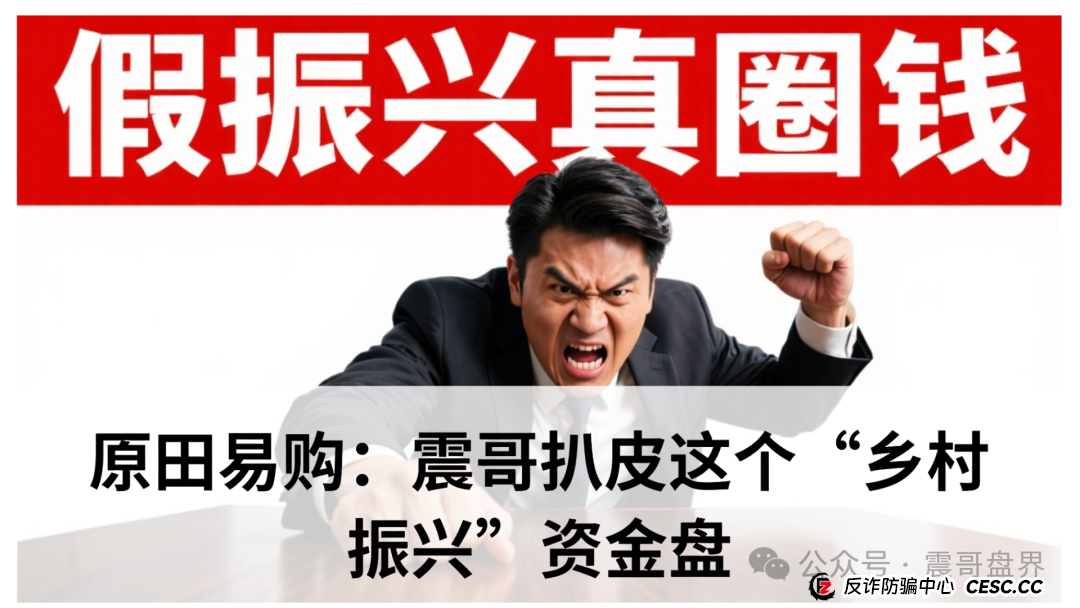 原田易购(原田优选):震哥扒皮这个“乡村振兴”资金盘