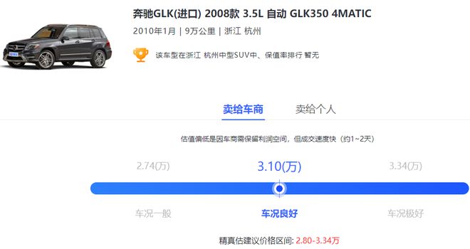 70多万元的进口奔驰，二手车只卖了2.3万！二手车商：正常市场行情