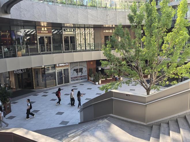 氛围感十足 北京中关村ART PARK大融城西区迎客