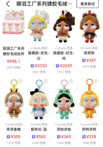 杜华家的WAKUKU都炸出来了？LABUBU带得多少潮玩圈待爆“丑娃”扎堆涨价