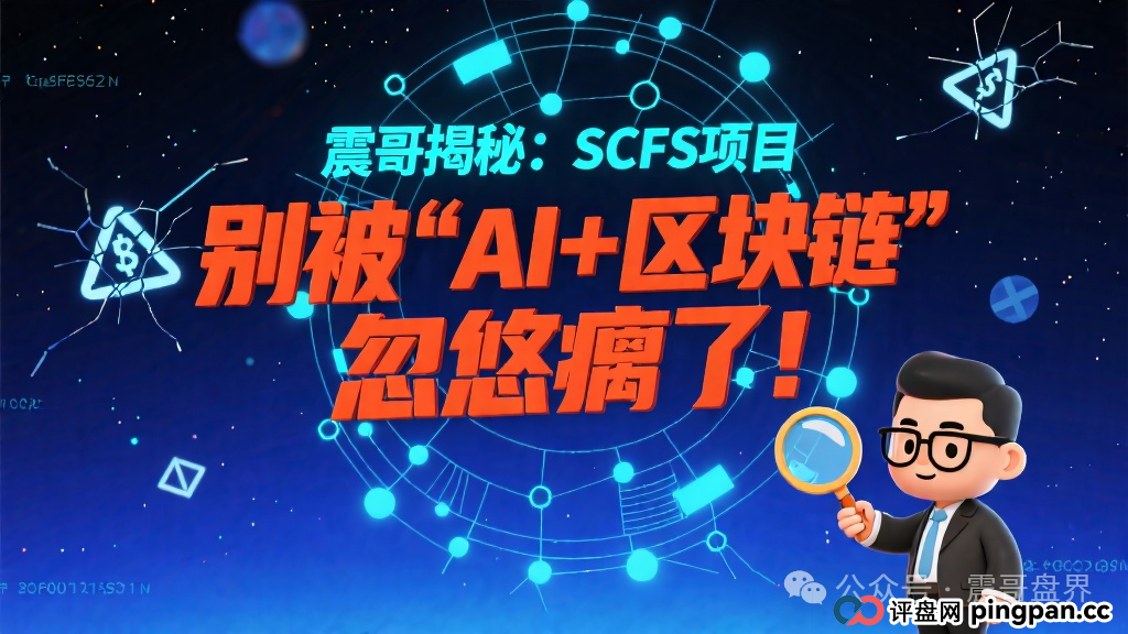 震哥揭秘:SCFS项目,别被"AI+区块链"忽悠瘸了!